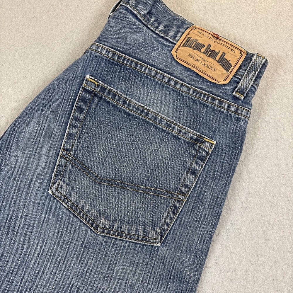 Tommy Hilfiger Men's Slim Straight Jeans - Blue Denim